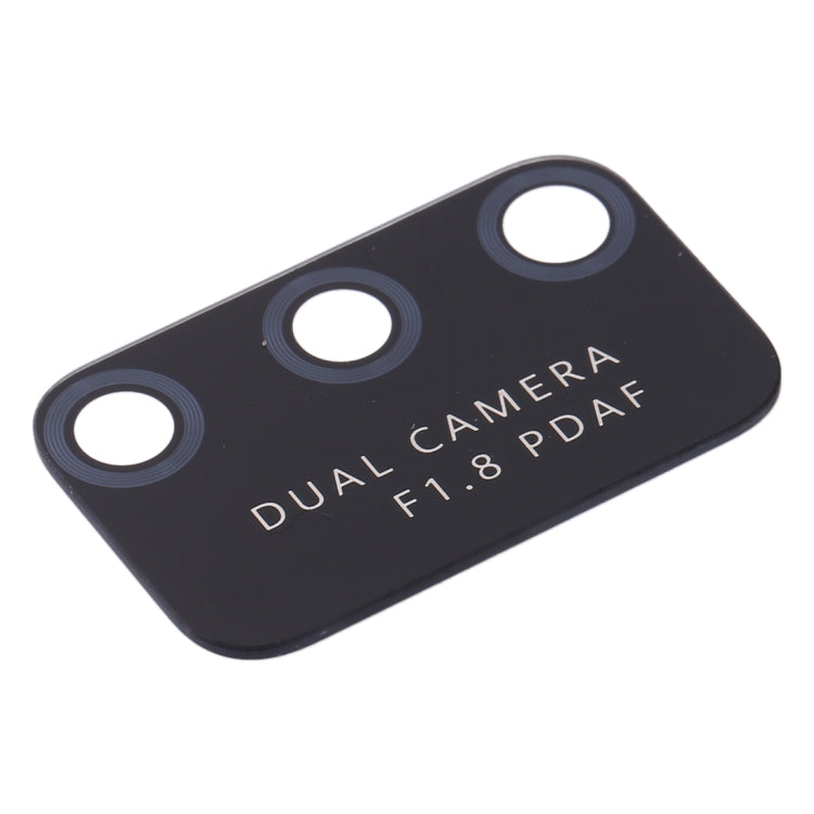 Lentille de caméra arrière 10 pièces (3 trous) pour Huawei Honor Play 9A