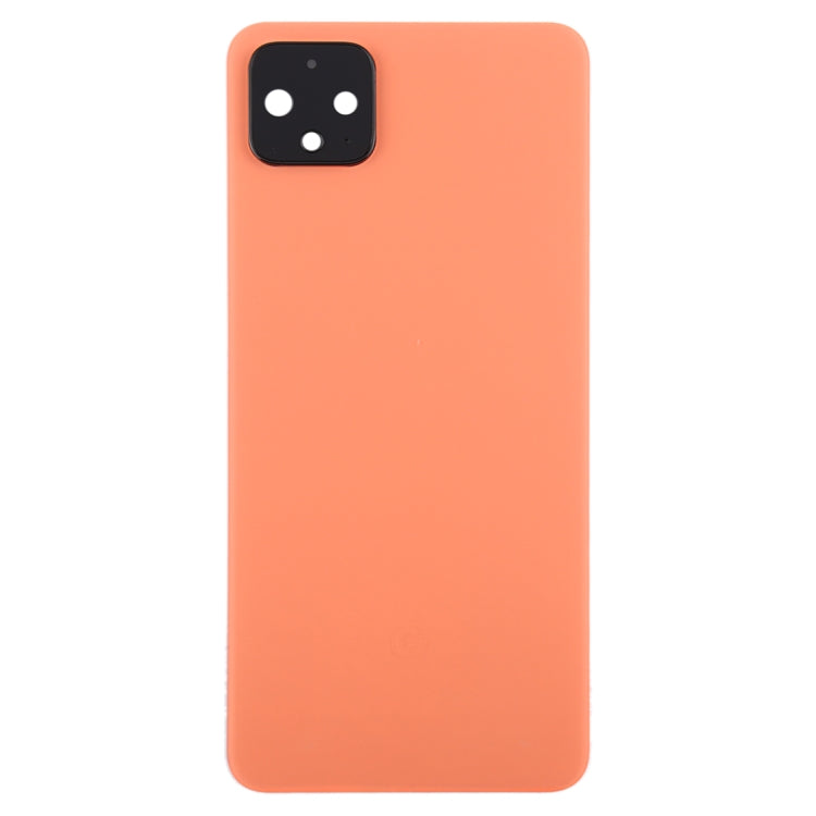 Battery Back Cover with Camera Lens Cover for Google Pixel 4XL (Orange)