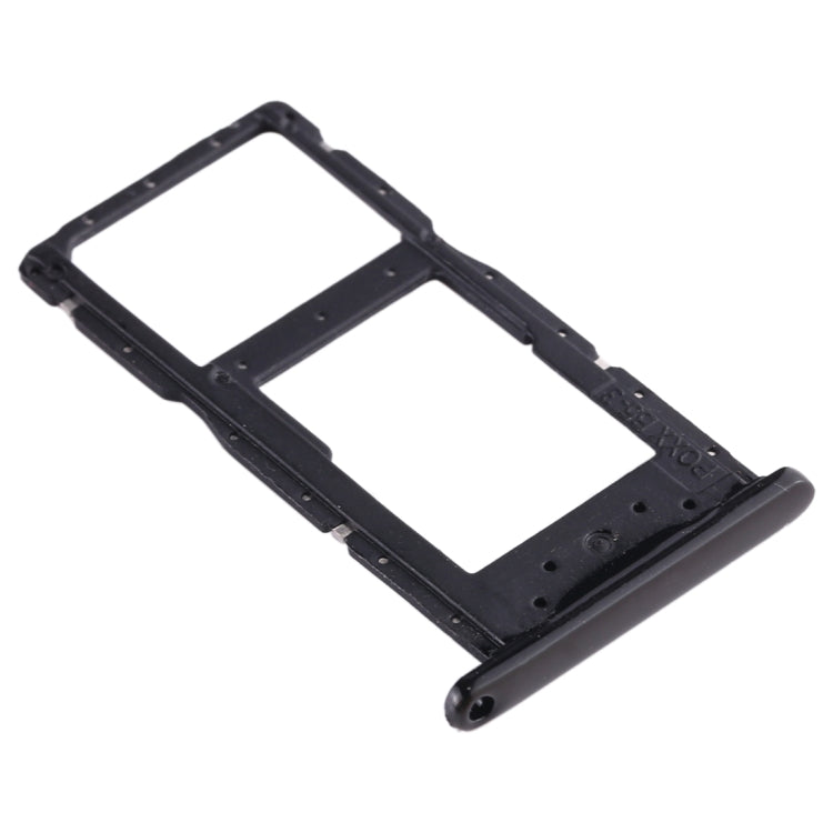 Plateau de carte SIM + plateau de carte SIM / plateau de carte Micro SD pour Huawei Enjoy 9S (noir)