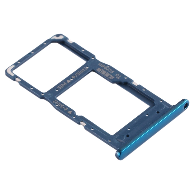 Bandeja de Tarjeta SIM + Bandeja de Tarjeta SIM / Bandeja de Tarjeta Micro SD Para Huawei Enjoy 9S (Azul)