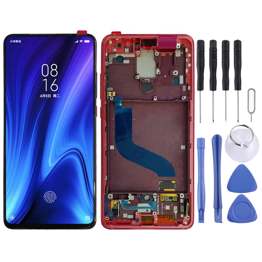 LCD Screen + Touch + Frame (Amoled) Xiaomi 9T Pro Redmi K20 Pro K20 Red