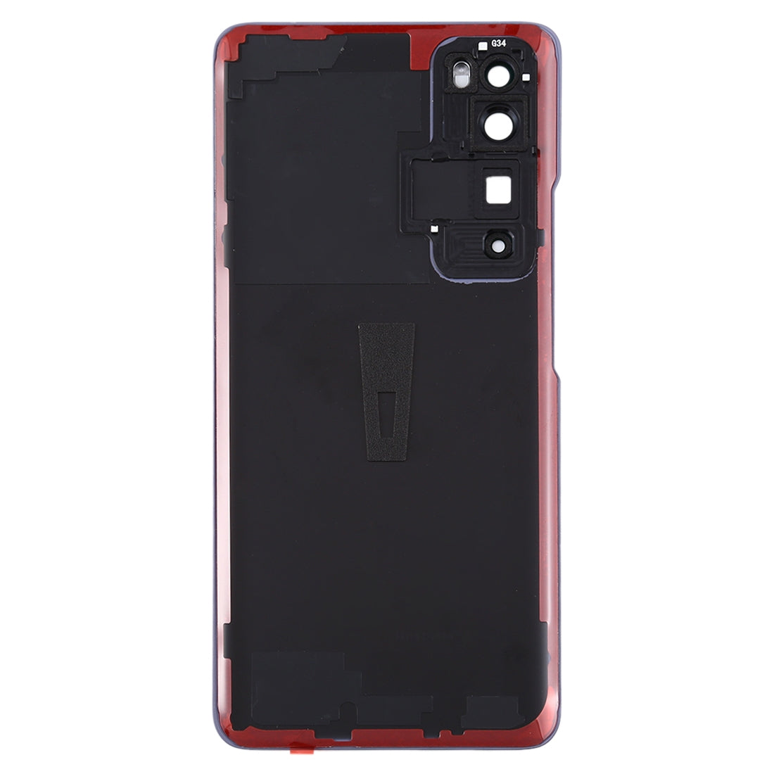 Tapa Bateria Back Cover + Lente Camara Trasera Huawei Nova 7 Pro 5G Plateado