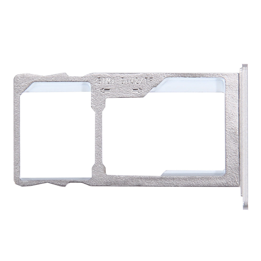 SIM / Micro SD Holder Tray for Meizu M3 Note / Meilan Note 3 Silver