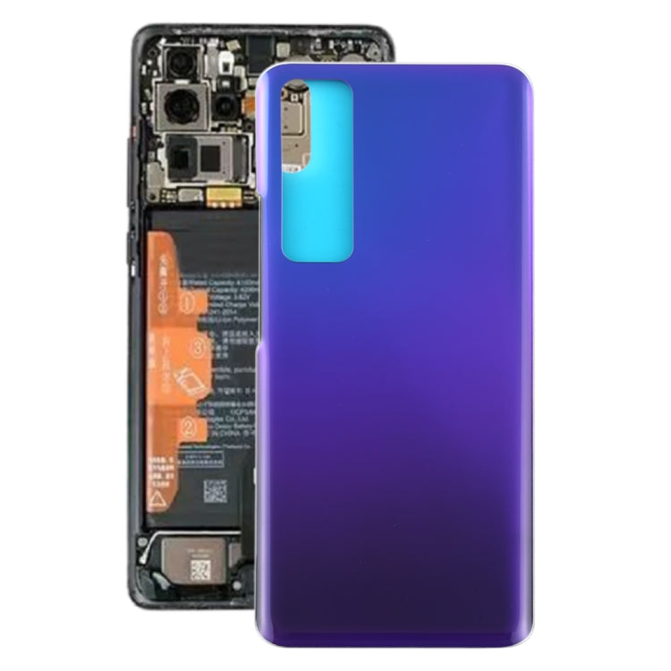 Coque Arrière de Batterie pour Huawei Nova 7 Pro 5G (Violet)