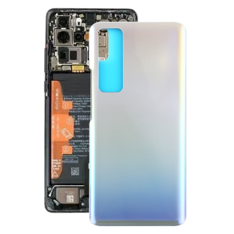 Battery Back Cover for Huawei Nova 7 Pro 5G (Silver)