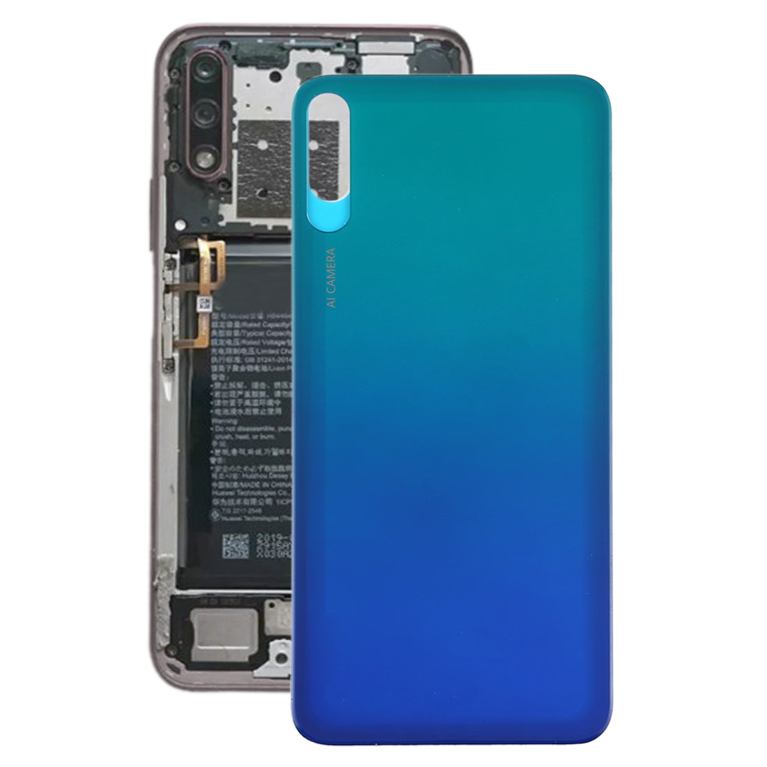 Tapa Bateria Back Cover Huawei Enjoy 10 Azul