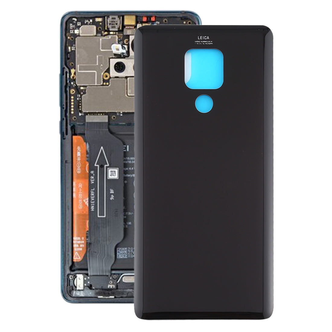 Tapa Bateria Back Cover Huawei Mate 20 X Negro
