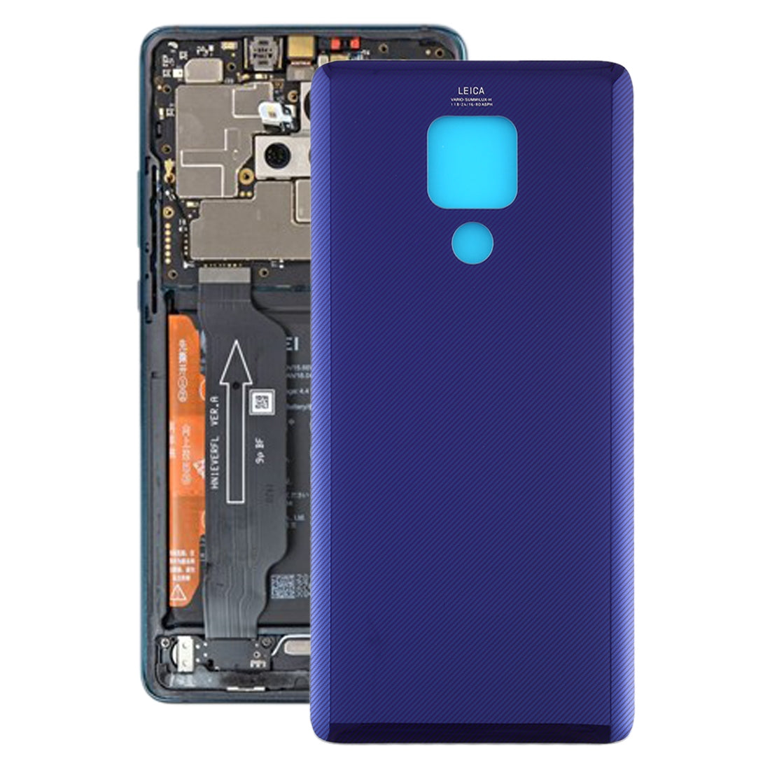 Battery Cover Back Cover Huawei Mate 20 X Purple