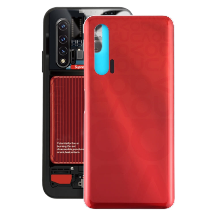 Coque Arrière de Batterie pour Huawei Nova 6 5G (Rouge)