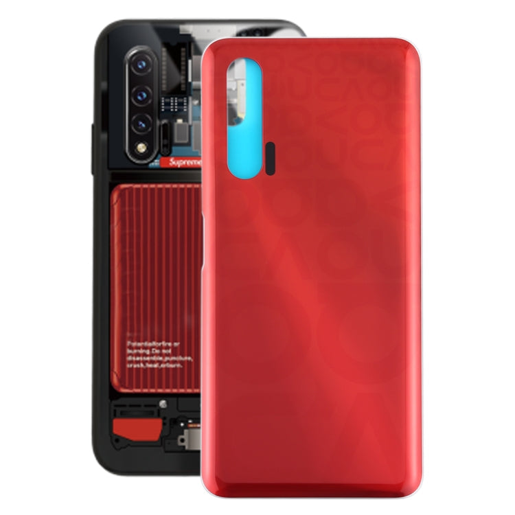 Tapa Trasera de Batería Para Huawei Nova 6 4G (Roja)