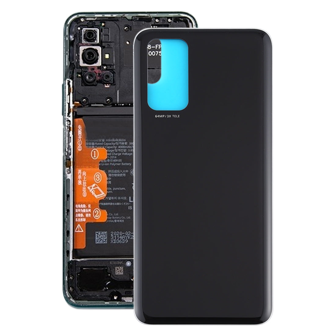 Battery Cover Back Cover Huawei Honor 30S Black