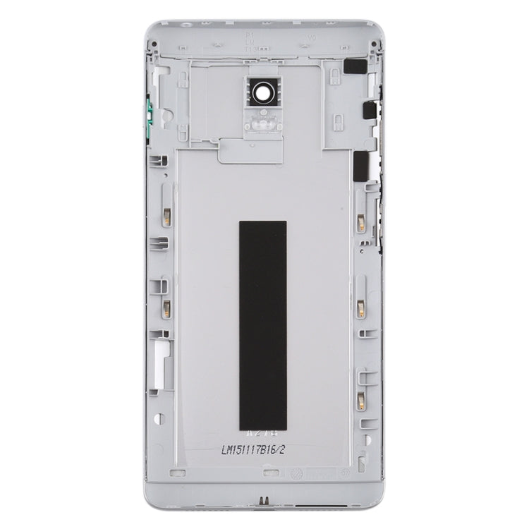 Battery Back Cover with Side Keys for Lenovo Vibe P1 P1c72 P1a42 P1c58 (Silver)