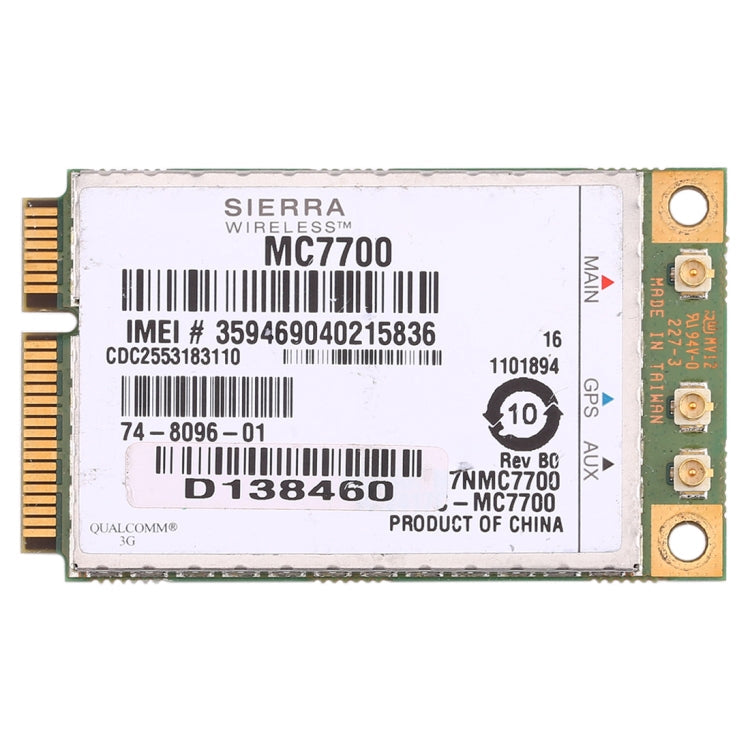 Tarjeta de red 100MBP 3G / 4G MC7700 GOBI4000 04W3792 Para Lenovo T430 T430S X230