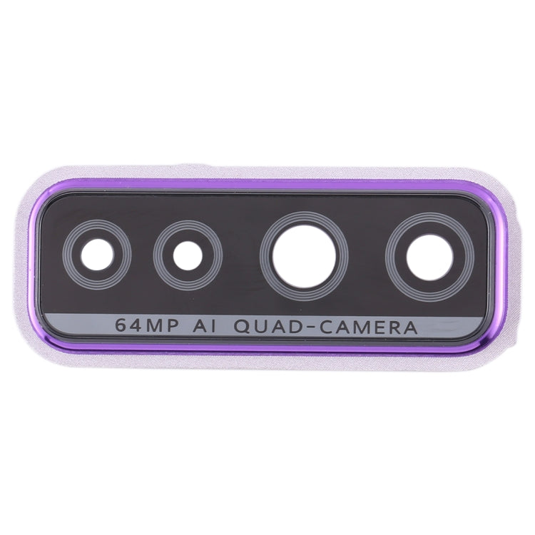 Cache d'objectif d'appareil photo d'origine pour Huawei P40 Lite 5G / Nova 7 SE (Violet)