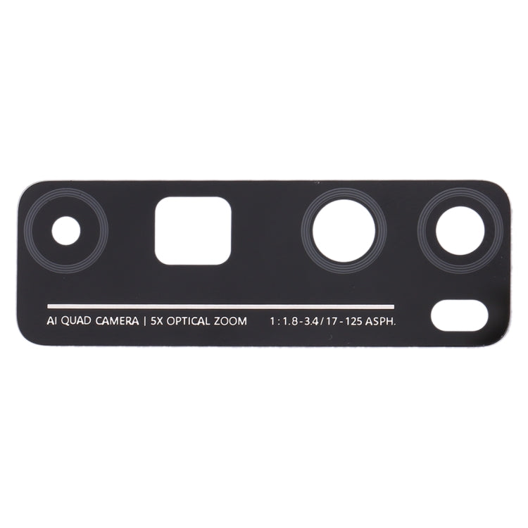 Lentille de caméra arrière 10 pièces pour Huawei Nova 7 Pro 5G (noir)