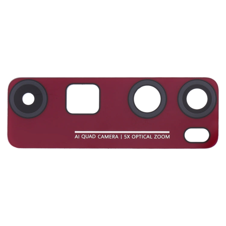 Lentille de caméra arrière 10 pièces pour Huawei Nova 7 Pro 5G (rouge)