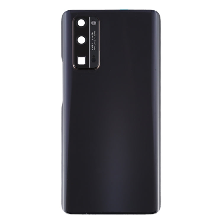 Original Battery Back Cover with Camera Lens Cover for Huawei Honor 30 Pro (Black)