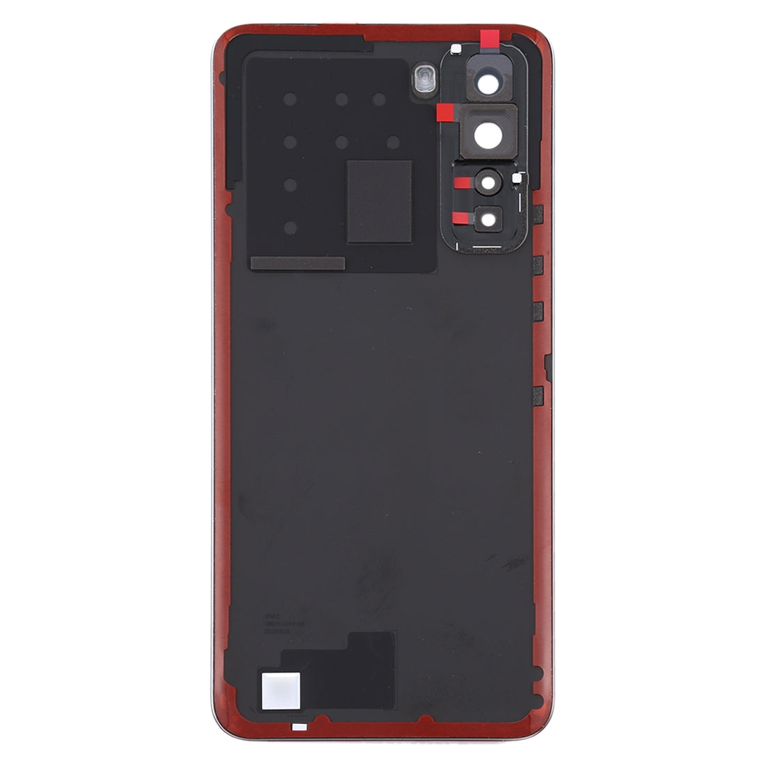 Tapa Bateria Back Cover + Lente Camara Trasera Huawei P40 Lite 5G Plateado