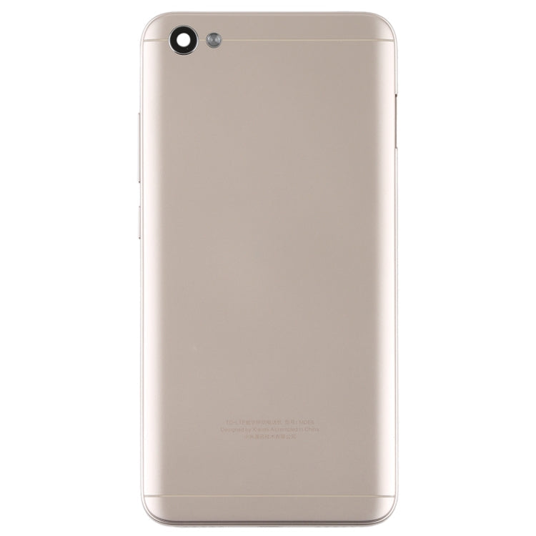 Carcasa Trasera con Lente de Cámara y Teclas Laterales Para Xiaomi Redmi Note 5A (Dorado)