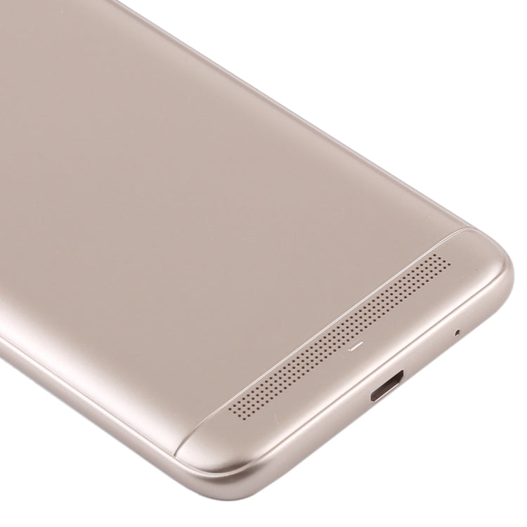 Carcasa Trasera con Lente de Cámara y Teclas Laterales Para Xiaomi Redmi 5A (Dorado)