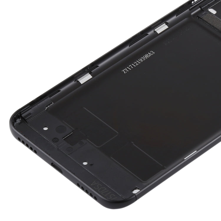 Coque arrière avec objectif de caméra et touches latérales pour Xiaomi Redmi 5 Plus (Noir)