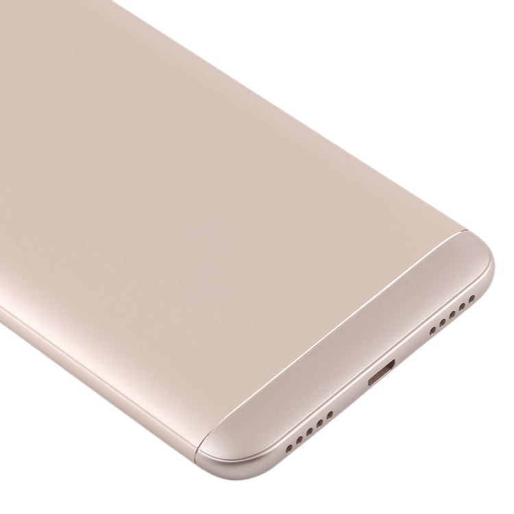 Carcasa Trasera con Lente de Cámara y Teclas Laterales Para Xiaomi Redmi 5 Plus (Dorado)