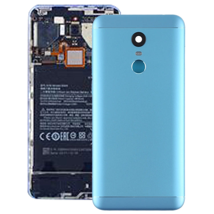 Back Cover with Camera Lens and Side Keys for Xiaomi Redmi 5 Plus (Blue)