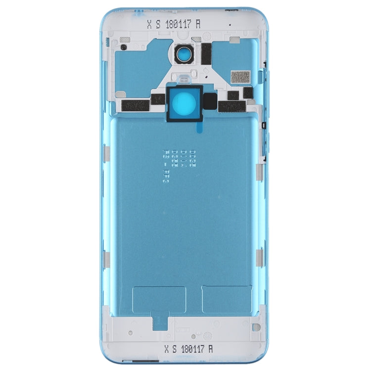 Coque arrière avec objectif de caméra et touches latérales pour Xiaomi Redmi 5 Plus (Bleu)