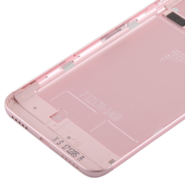 Carcasa Trasera con Lente de Cámara y Teclas Laterales Para Xiaomi Redmi 5 Plus (Oro Rosa)