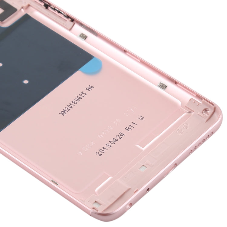 Carcasa Trasera con Lente de Cámara y Teclas Laterales Para Xiaomi Redmi Note 5 (Oro Rosa)