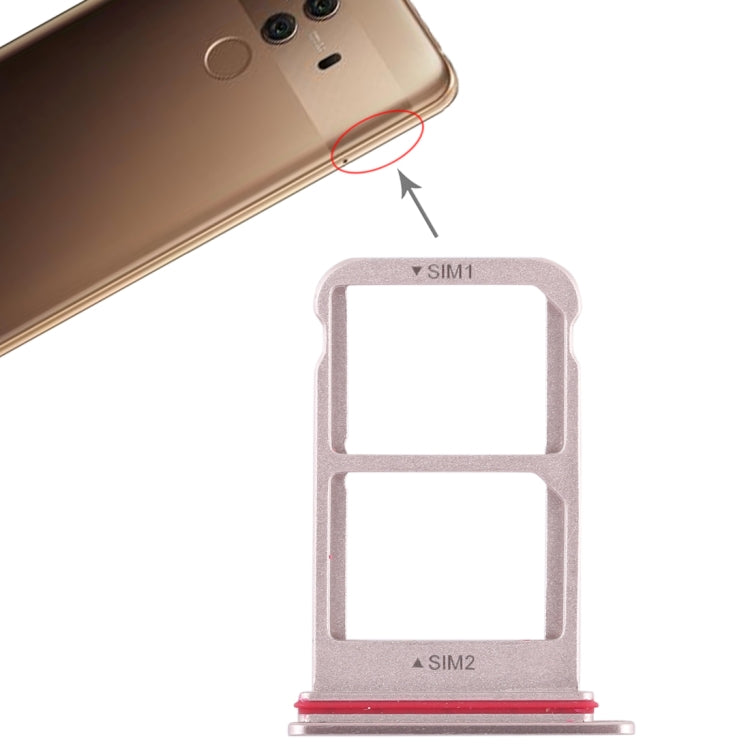 Bandeja Tarjeta SIM + Bandeja Tarjeta SIM Para Huawei Mate 10 Pro (Dorado)