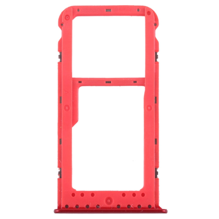 SIM Card Tray + SIM Card Tray / Micro SD Card Tray for Huawei Honor V9 Play (Red)