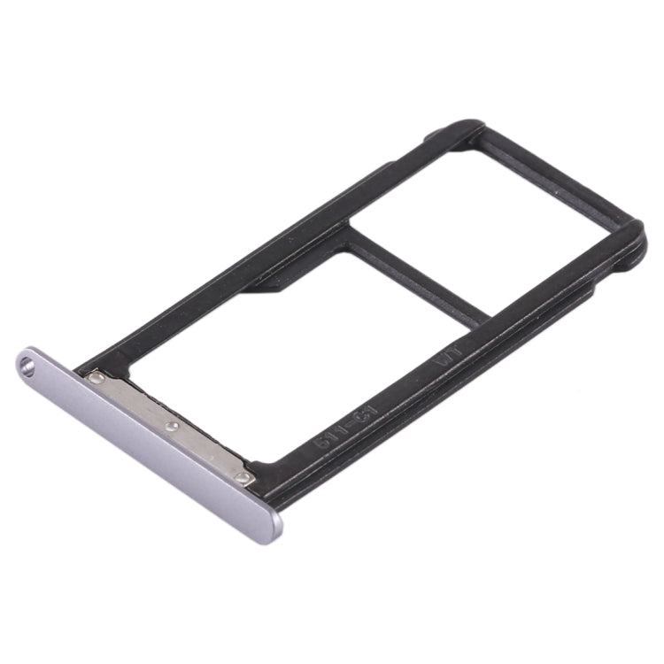 SIM Card Tray + SIM Card Tray / Micro SD Card Tray for Huawei Enjoy 6S (Grey)