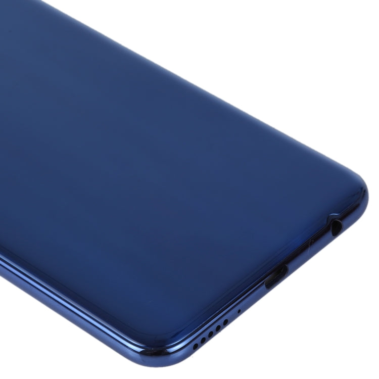 Coque arrière avec touches latérales pour Huawei Enjoy 8 (Bleu)