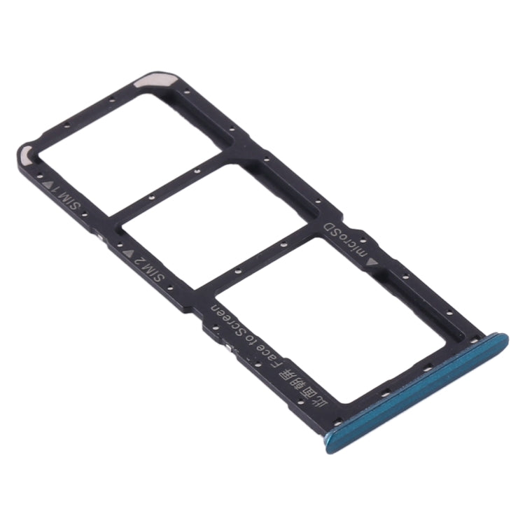 SIM Card Tray + SIM Card Tray + Micro SD Card Tray for Oppo Realme 5 Pro / Q (Green)