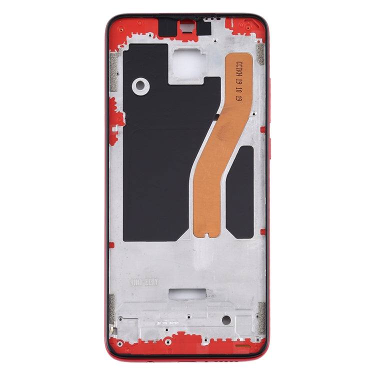 Placa de Bisel de Marco Medio Original Para Xiaomi Redmi Note 8 Pro (Rojo)