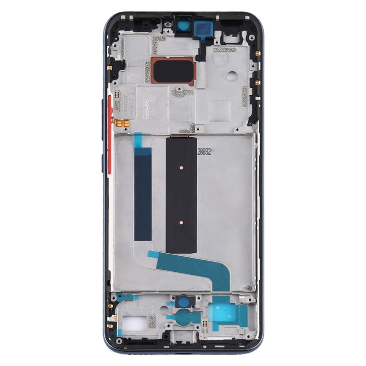 Placa de Bisel de Marco Medio Original Para Xiaomi MI 10 Lite 5G / MI 10 Youth 5G M2002J9G (Negro)