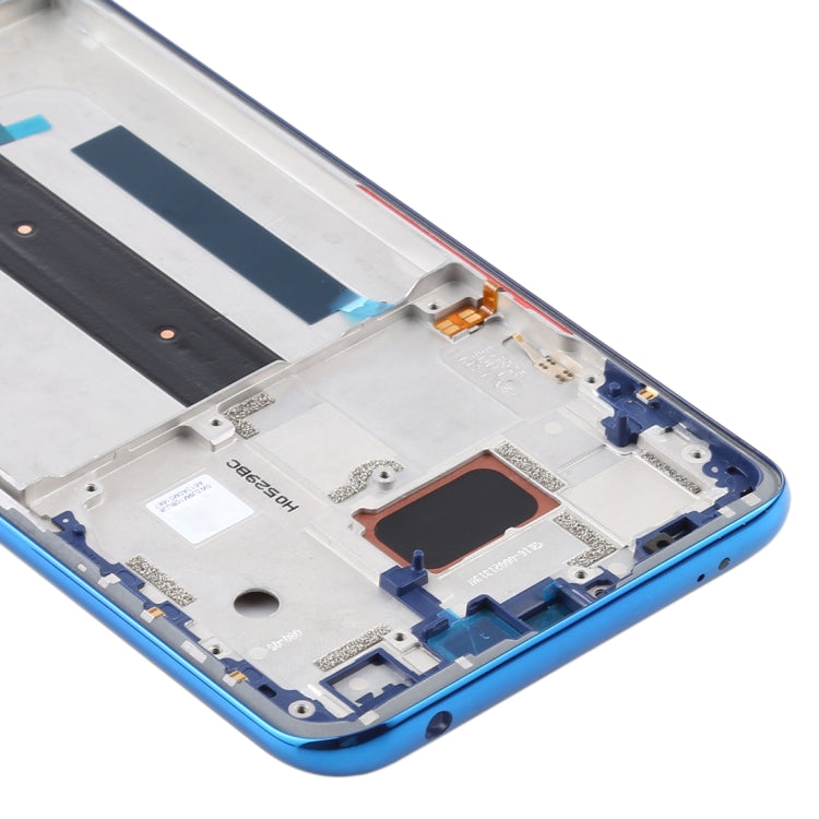 Original Middle Frame Bezel Plate For Xiaomi MI 10 Lite 5G / MI 10 Youth 5G M2002J9G (Blue)