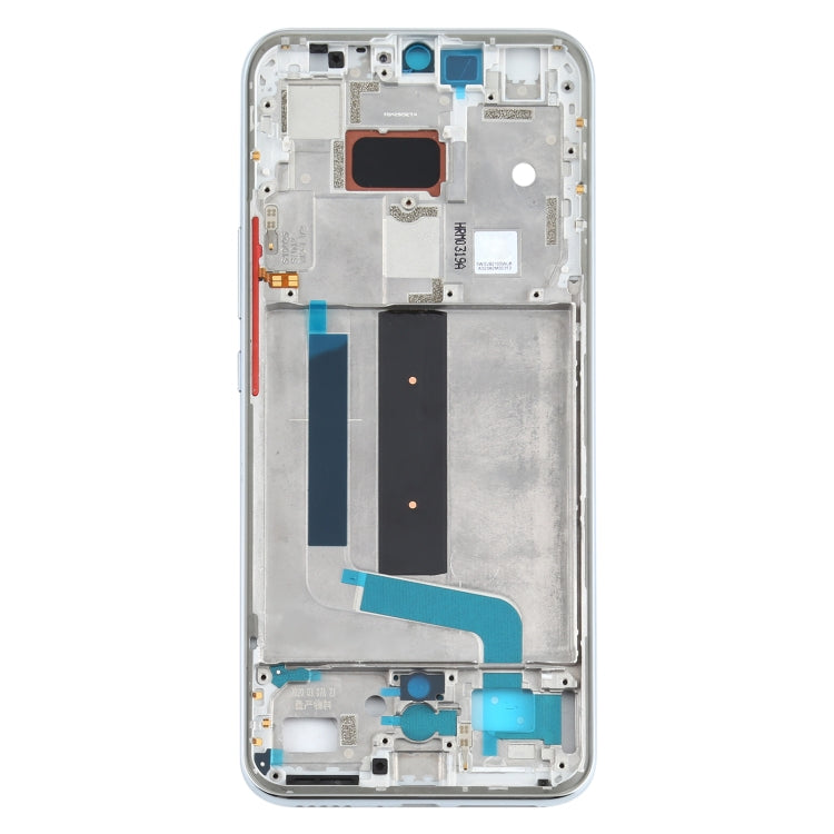 Placa de Bisel de Marco Medio Original Para Xiaomi MI 10 Lite 5G / MI 10 Youth 5G M2002J9G (Plata)