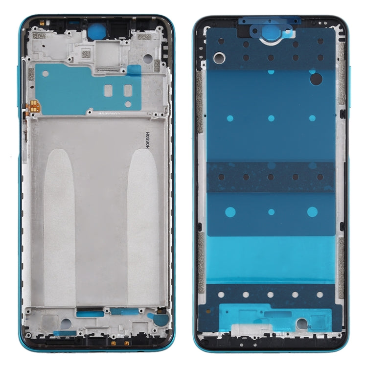 Placa de Bisel de Marco LCD de Carcasa Frontal Original Para Xiaomi Redmi Note 9S / Note 9 Pro (India) / Note 9 Pro Max (Verde)