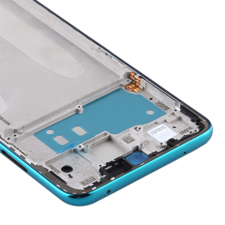 Original Front Housing LCD Frame Bezel Plate for Xiaomi Redmi Note 9S / Note 9 Pro (India) / Note 9 Pro Max (Green)