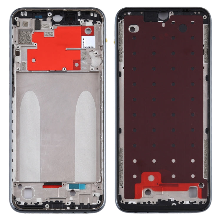 Plaque de lunette de cadre central d'origine pour Xiaomi Redmi Note 8T (noir)
