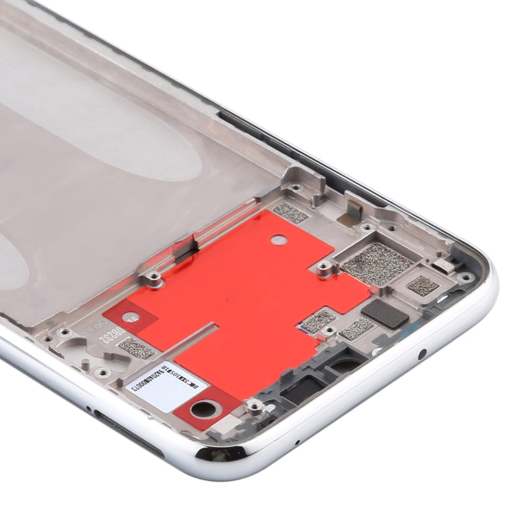 Plaque de lunette de cadre central d'origine pour Xiaomi Redmi Note 8T (argent)