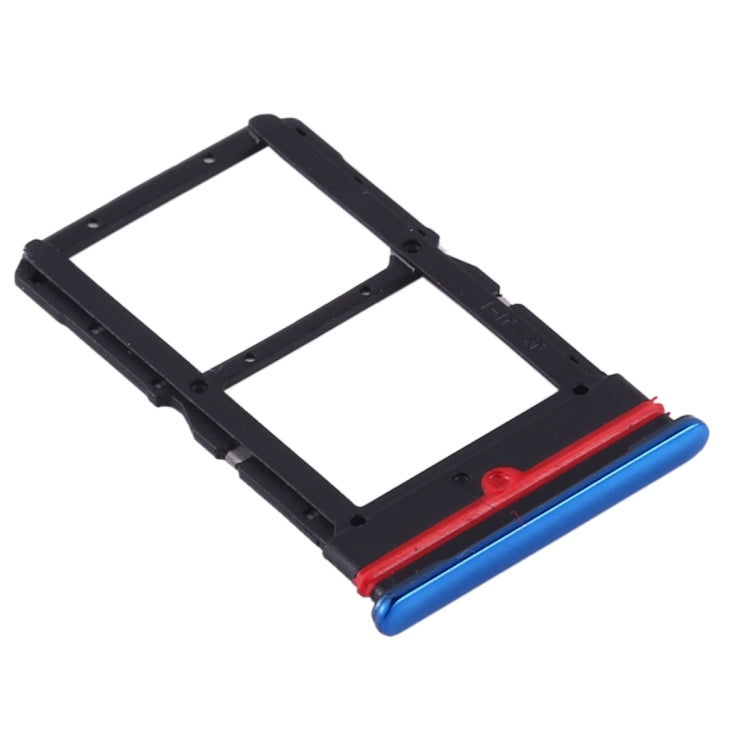 SIM Card Tray + SIM Card Tray For Xiaomi MI 10 Lite 5G (Blue)