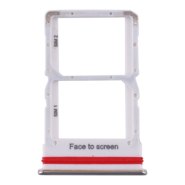 SIM Card Tray + SIM Card Tray for Xiaomi MI 10 Lite 5G (Silver)