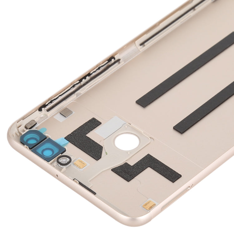 Carcasa Trasera con Lente de Cámara y Teclas Laterales Para Huawei Enjoy 8 Plus (Dorada)