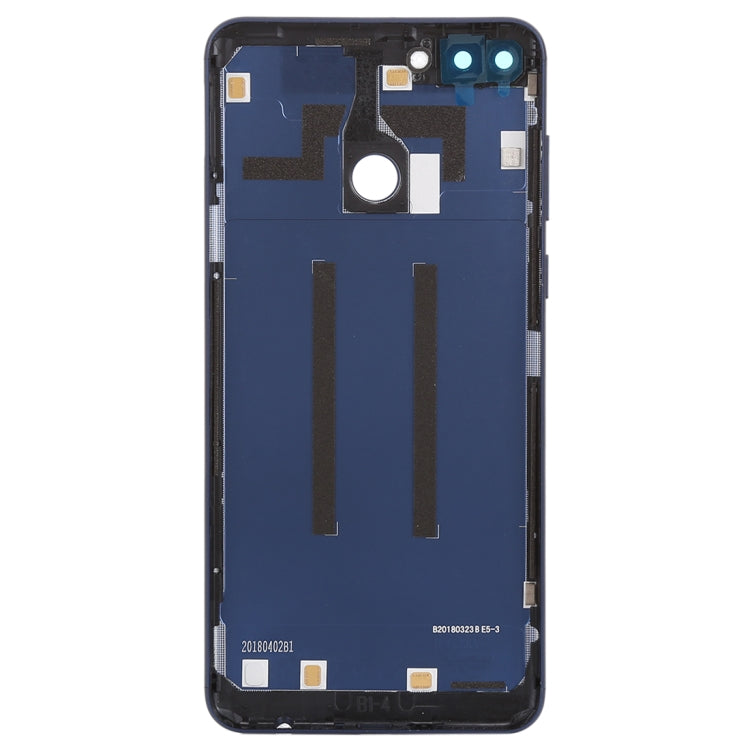 Coque arrière avec objectif de caméra et touches latérales pour Huawei Enjoy 8 Plus (Bleu)