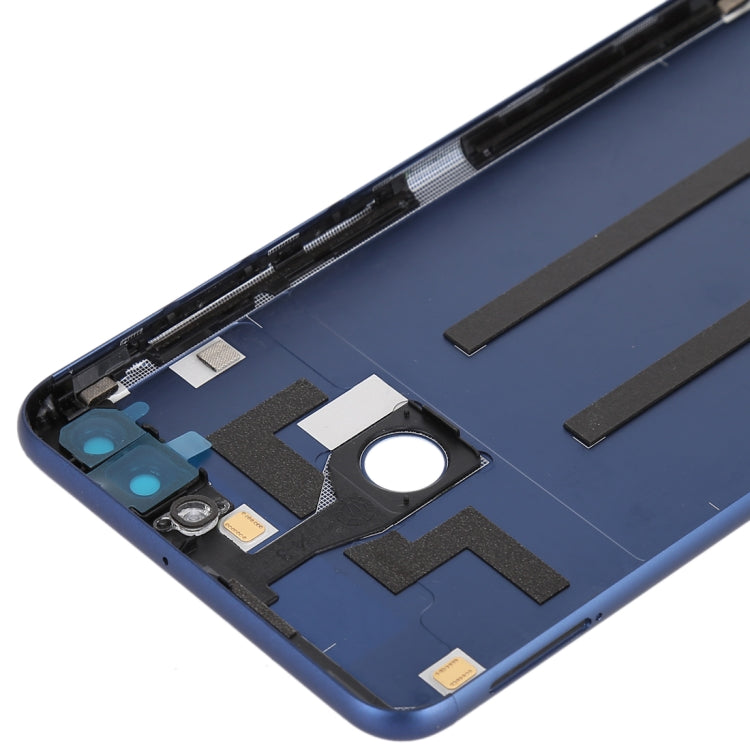 Coque arrière avec objectif de caméra et touches latérales pour Huawei Enjoy 8 Plus (Bleu)