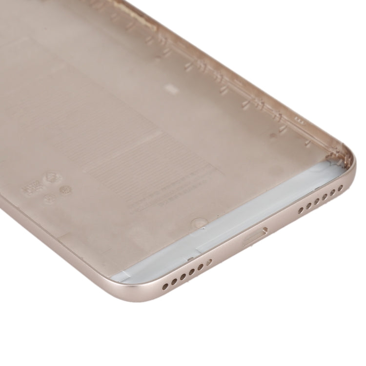 Coque arrière avec touches latérales pour Xiaomi Redmi Note 5A Prime (Or)