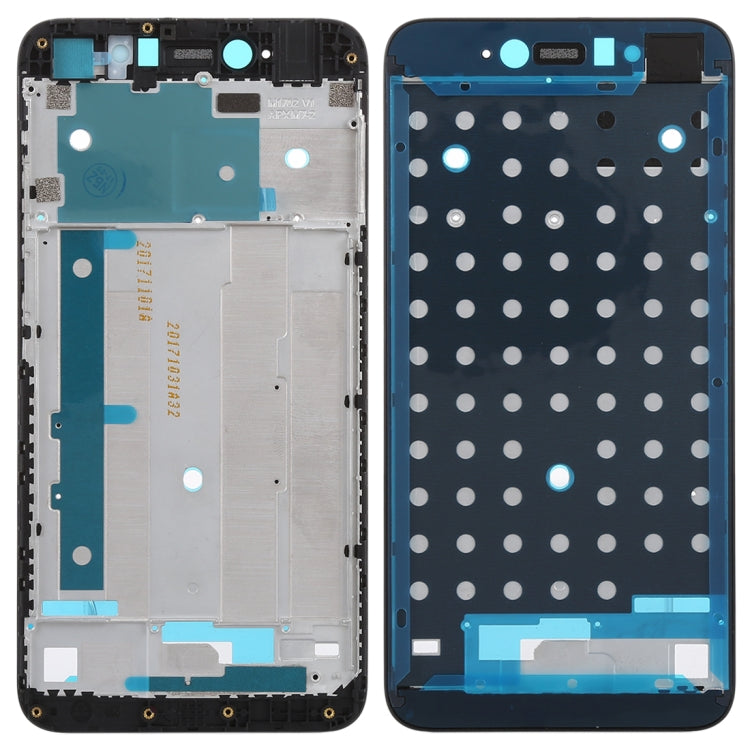Bisel de Marco LCD de Carcasa Frontal Para Xiaomi Redmi Note 5A Prime / Y1 (Negro)